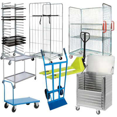 Carrelli industriali e roll container