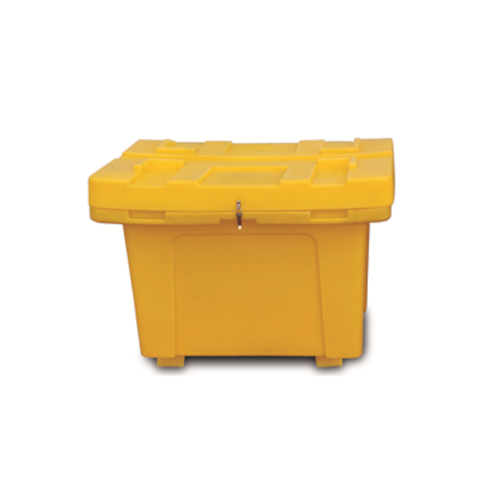 Coperchio Per Contenitore Durable Durabin 60 | Fisso Con Cerniere | Giallo | Conforme Per Alimenti