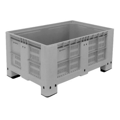 Cassone in plastica Box 400 pesante HDPE - forato