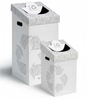 Ecobox per la raccolta della plastica
