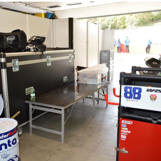Esempio attrezzature allestimento officina