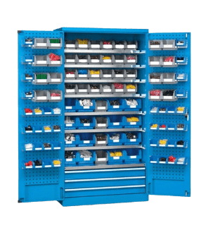 Forniture per officine meccaniche - Armadio plastica per box auto e box moto