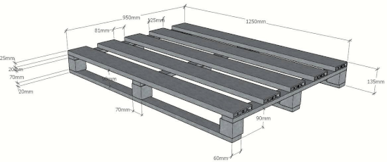 Pallet su misura personalizzati custom