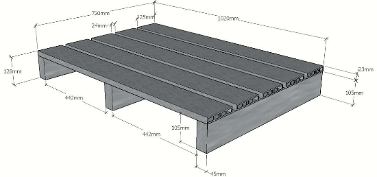 Pallet su misura personalizzati custom