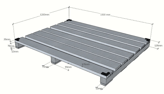 Pallet su misura personalizzati custom