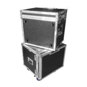 Flight case per cavi, per PC e per monitor - Flight Case impilabile con ruote