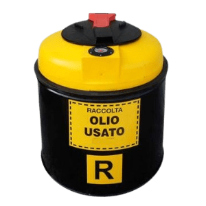Esempio di contenitore per stoccaggio olio esausto