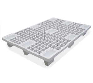 Pallet alimentare in HDPE con piano grigliato